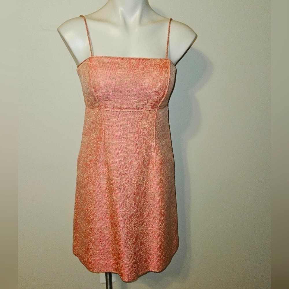 Worth Chic Pink Spaghetti Strap Dress Size 4 NWT